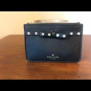 Brand New Kate Spade Card Holder with Key Chain
